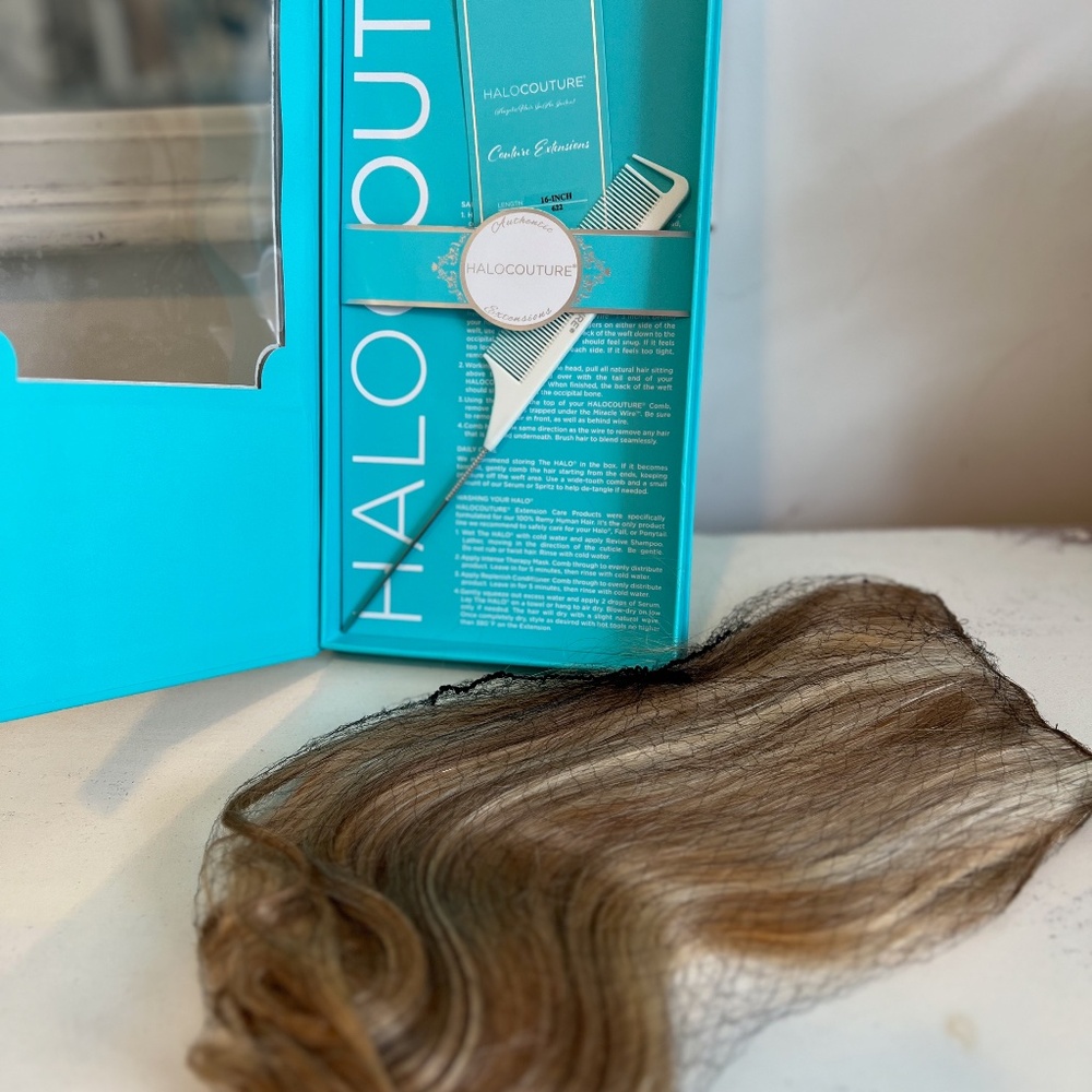 Halo Couture Extensions HaloCouture in 622 16” Quality Natural Hair Premium hair